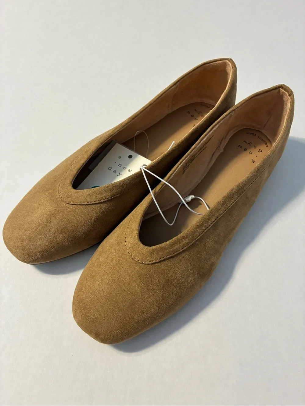 NWT A New Day Khaki Tan Neve Shoes Memory Foam Women’s size 9.5
